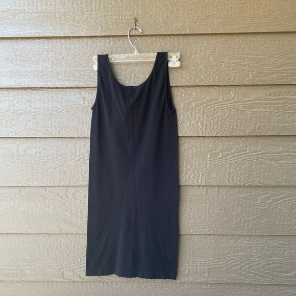 NIKIBIKI SEAMLESS SOFT & SUPER STRETCHY SCOOP NECK DRESS TANK CAMI one sz black - Picture 3 of 7